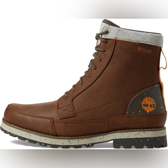 Timberland Timbercycle EK+  Recycled Leather Lace Up Boots A5MZM sz13 NWOT - Picture 9 of 16